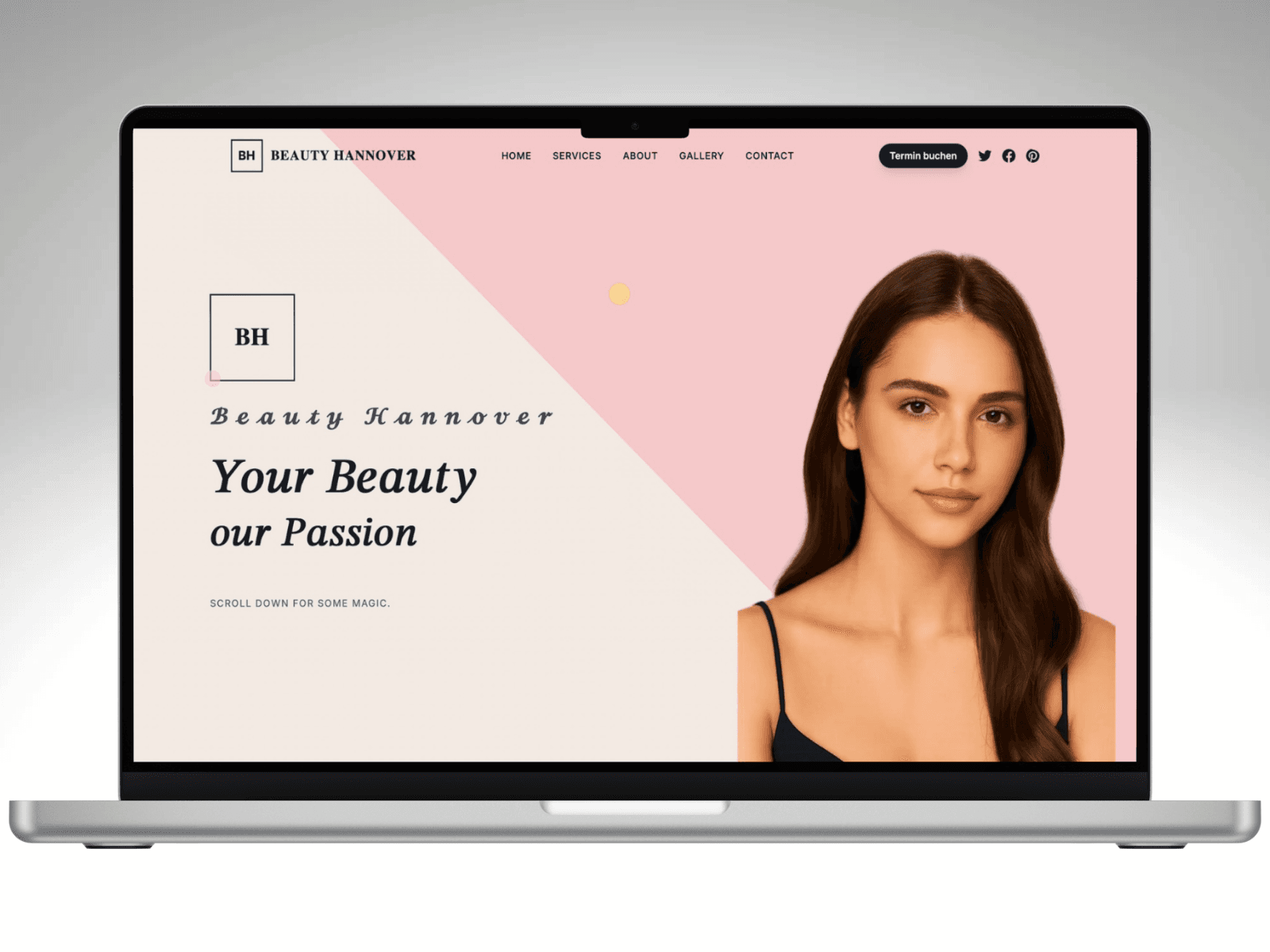 Beauty Hannover, Website-Vorschau